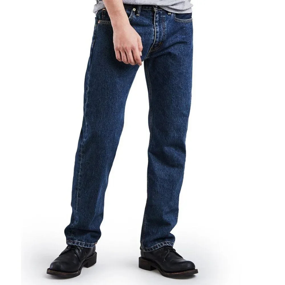 Levi's Men's 505 Denim Jeans 38 X 29 Straight Leg NWOT
